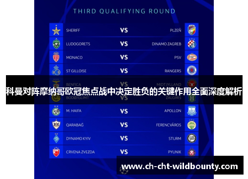 科曼对阵摩纳哥欧冠焦点战中决定胜负的关键作用全面深度解析